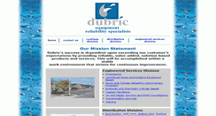 Desktop Screenshot of dubric.com