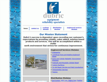 Tablet Screenshot of dubric.com
